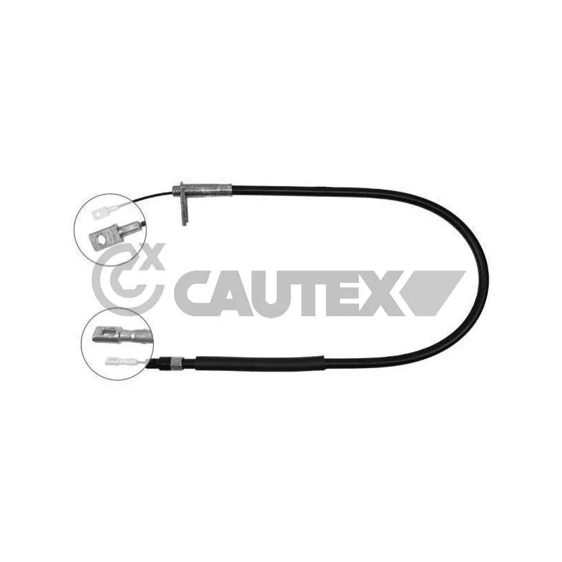 Tirette à câble, frein de stationnement CAUTEX 108003