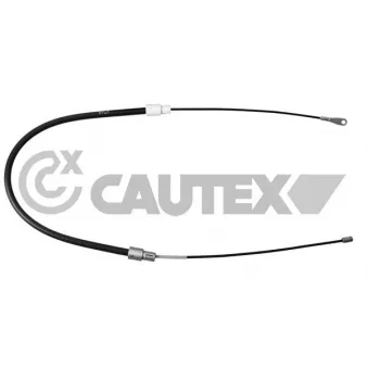 Tirette à câble, frein de stationnement CAUTEX 108006