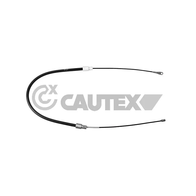 Tirette à câble, frein de stationnement CAUTEX 108006
