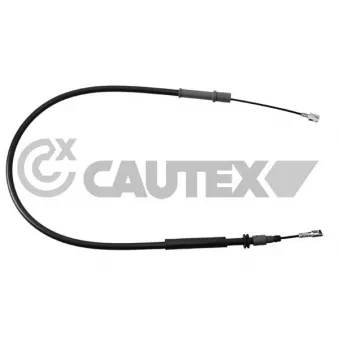 Tirette à câble, frein de stationnement CAUTEX 108011