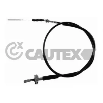 Tirette à câble, commande d'embrayage CAUTEX 160053