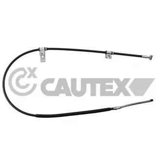 Tirette à câble, frein de stationnement CAUTEX 168215