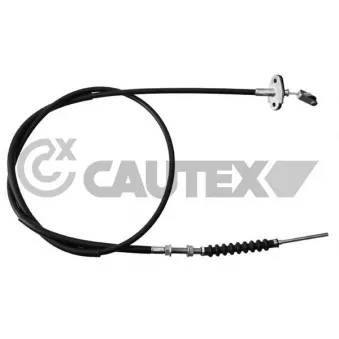 Tirette à câble, commande d'embrayage CAUTEX 168220