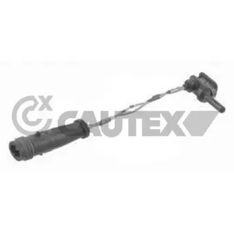 Contact d'avertissement, usure des plaquettes de frein CAUTEX 181054