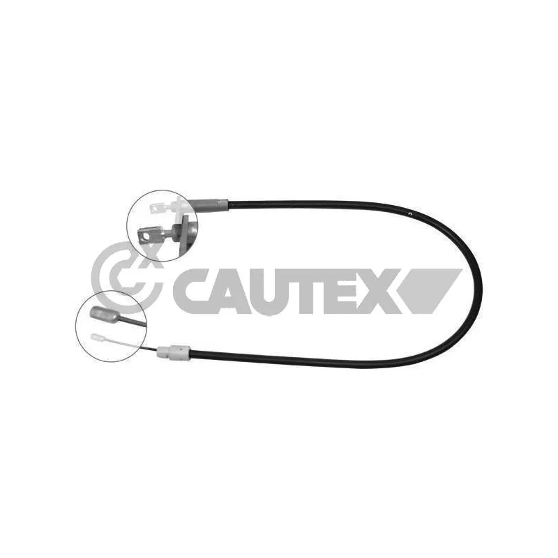 Tirette à câble, frein de stationnement CAUTEX 188023