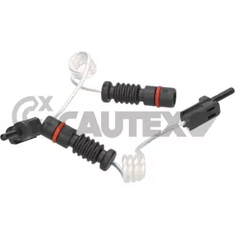 Contact d'avertissement, usure des plaquettes de frein CAUTEX 201518