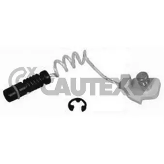 Contact d'avertissement, usure des plaquettes de frein CAUTEX 201520