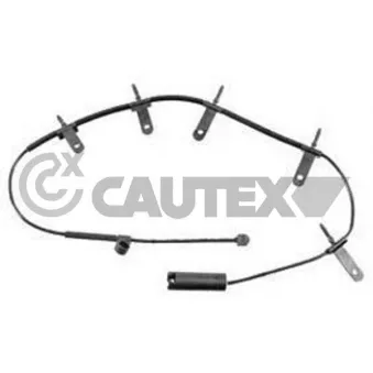 Contact d'avertissement, usure des plaquettes de frein CAUTEX 201523