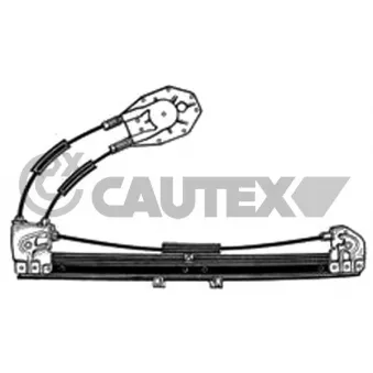 Lève-vitre arrière gauche CAUTEX 207053