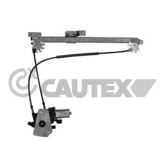 Lève-vitre arrière gauche CAUTEX 207057