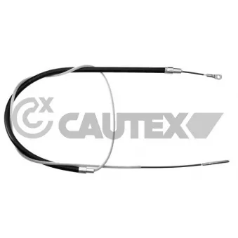Tirette à câble, frein de stationnement CAUTEX 208017
