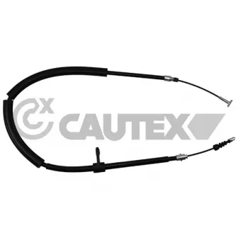 Tirette à câble, frein de stationnement CAUTEX 218014