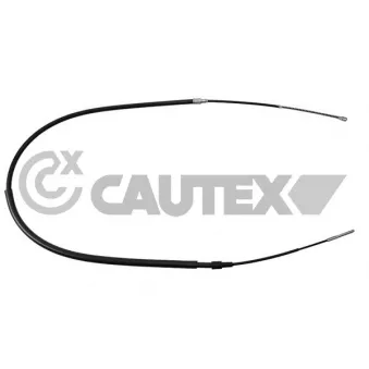Tirette à câble, frein de stationnement CAUTEX 460057