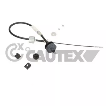 Tirette à câble, commande d'embrayage CAUTEX 460074