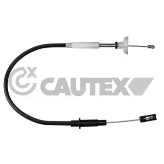 Tirette à câble, commande d'embrayage CAUTEX 461236