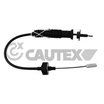 Tirette à câble, commande d'embrayage CAUTEX 461237