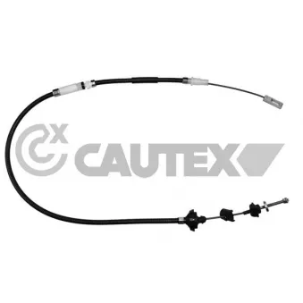 Tirette à câble, commande d'embrayage CAUTEX 461250