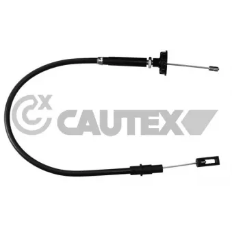 Tirette à câble, commande d'embrayage CAUTEX 461297