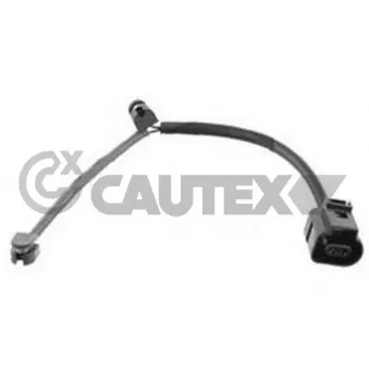 Contact d'avertissement, usure des plaquettes de frein CAUTEX 461398