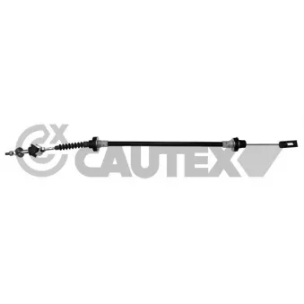 Tirette à câble, commande d'embrayage CAUTEX 465120
