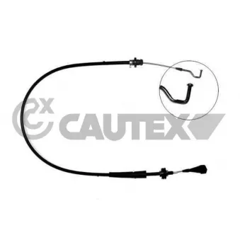 Câble d'accélération CAUTEX 465689