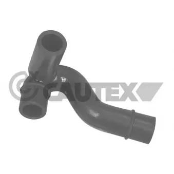 Tuyauterie, vanne EGR CAUTEX 466008