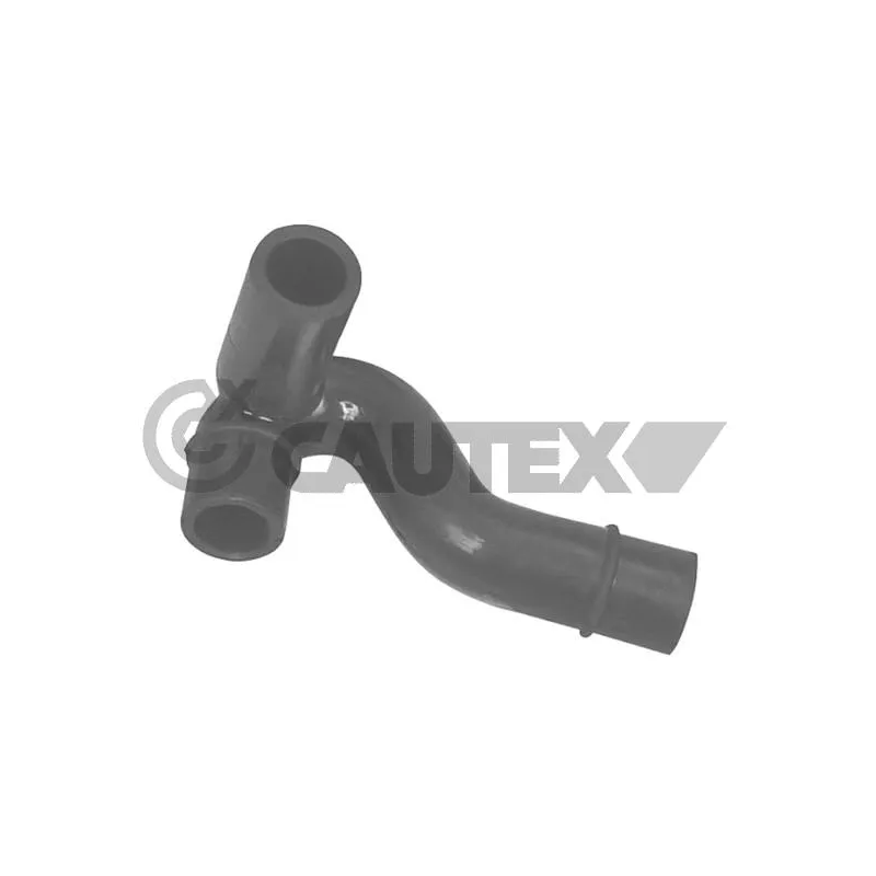 Tuyauterie, vanne EGR CAUTEX 466008