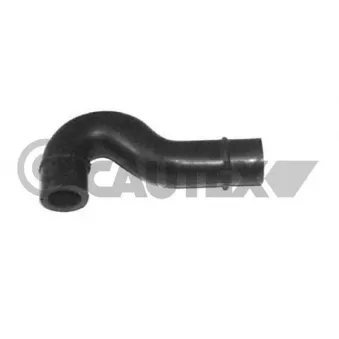 Tuyauterie, vanne EGR CAUTEX 466009