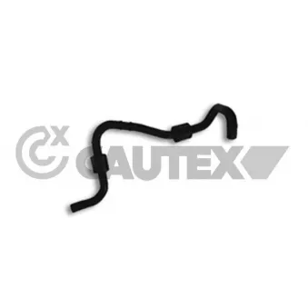 Durite de radiateur CAUTEX 466101