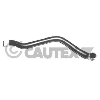 Tuyau, échangeur de chaleur (chauffage) CAUTEX 466738