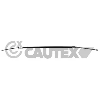 Tirette à câble, frein de stationnement CAUTEX 467244