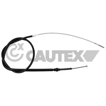 Tirette à câble, frein de stationnement CAUTEX 467984