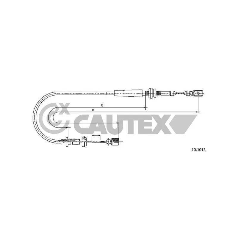 Câble d'accélération CAUTEX 468027