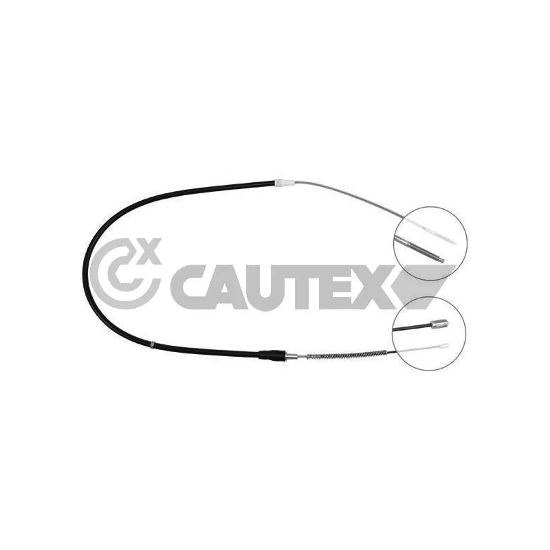 Tirette à câble, frein de stationnement CAUTEX 468048