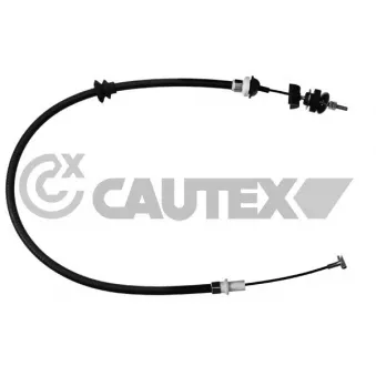 Tirette à câble, commande d'embrayage CAUTEX 468110