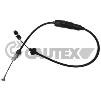 Tirette à câble, commande d'embrayage CAUTEX 468234