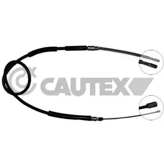 Tirette à câble, frein de stationnement CAUTEX 468251