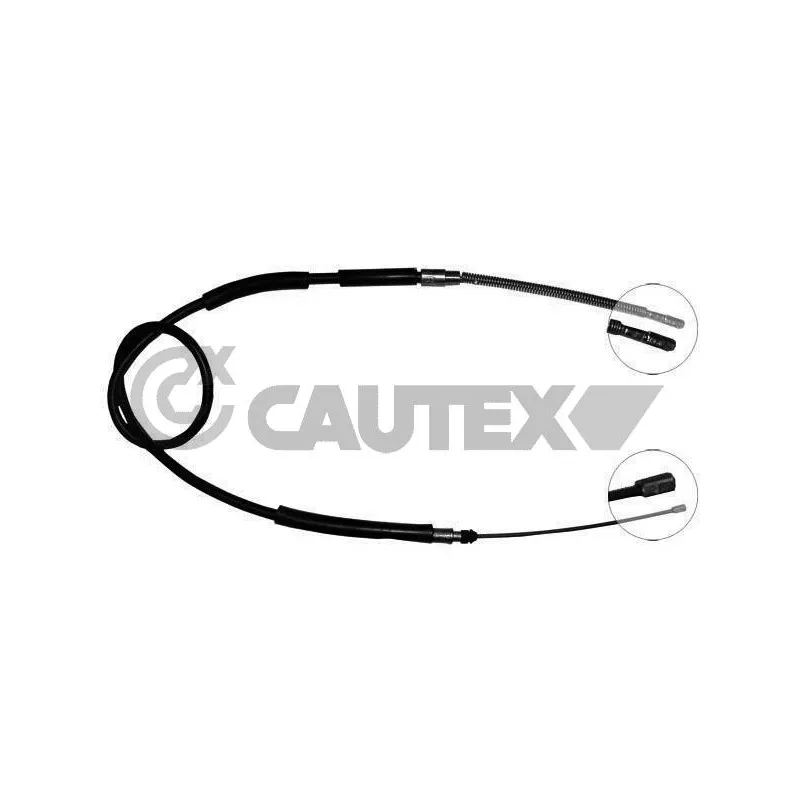 Tirette à câble, frein de stationnement CAUTEX 468251