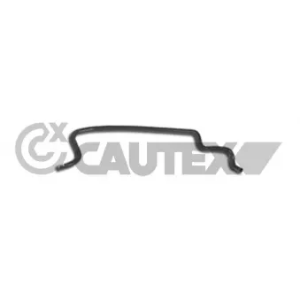 Durite de radiateur CAUTEX 481114