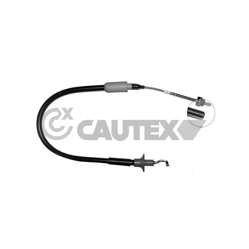 Tirette à câble, commande d'embrayage CAUTEX 481521