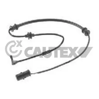 Contact d'avertissement, usure des plaquettes de frein CAUTEX 482504