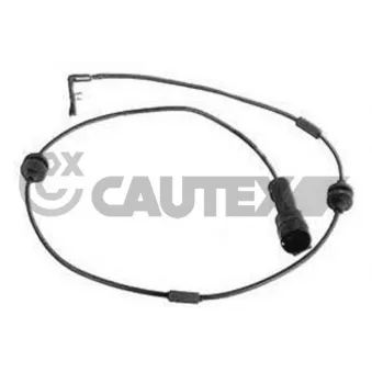 Contact d'avertissement, usure des plaquettes de frein CAUTEX 482535