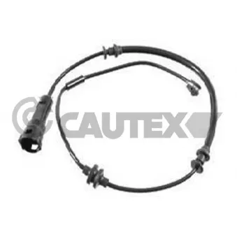Contact d'avertissement, usure des plaquettes de frein CAUTEX 482537