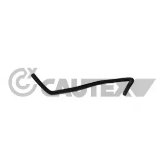 Durite de radiateur CAUTEX 486028