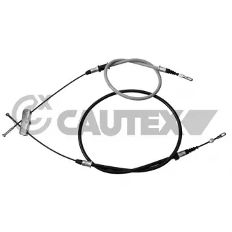Tirette à câble, frein de stationnement CAUTEX 487025