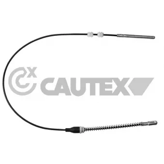 Tirette à câble, frein de stationnement CAUTEX 487026