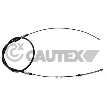 Tirette à câble, frein de stationnement CAUTEX 487711