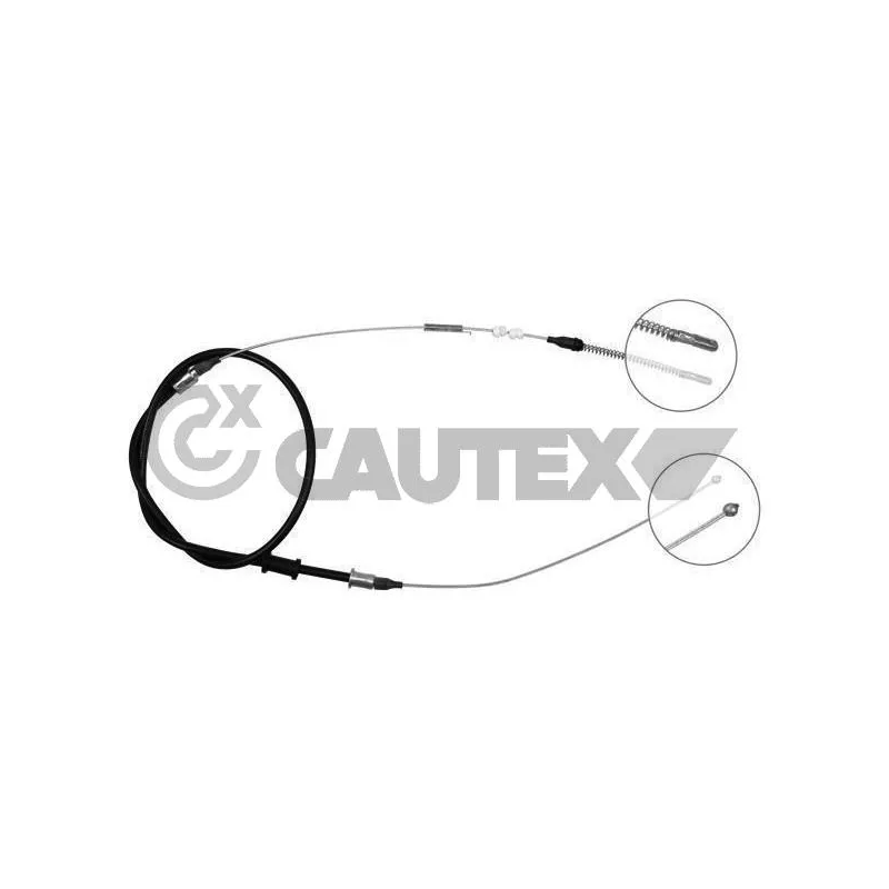 Tirette à câble, frein de stationnement CAUTEX 489006