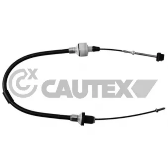 Tirette à câble, commande d'embrayage CAUTEX 489011