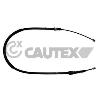 Tirette à câble, frein de stationnement CAUTEX 489014